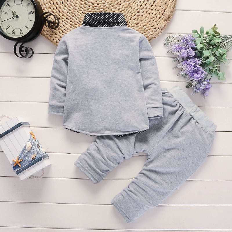 New Design Toddler Boys Casual Suit Set