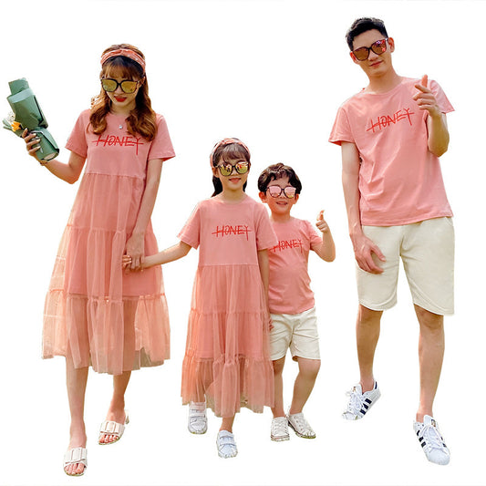 Summer Style Matching Family Outfit Attire