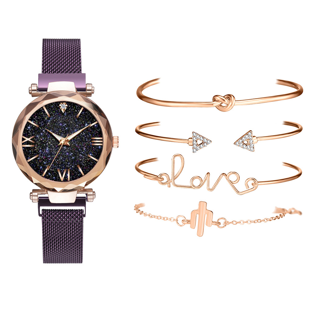 Women's Bracelet Watch Set