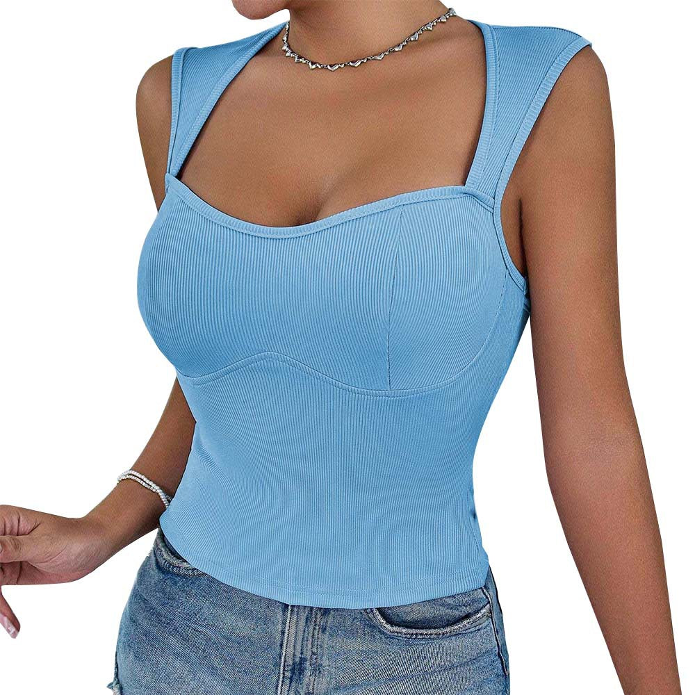Women's Fashion Slim Fit Backless Top