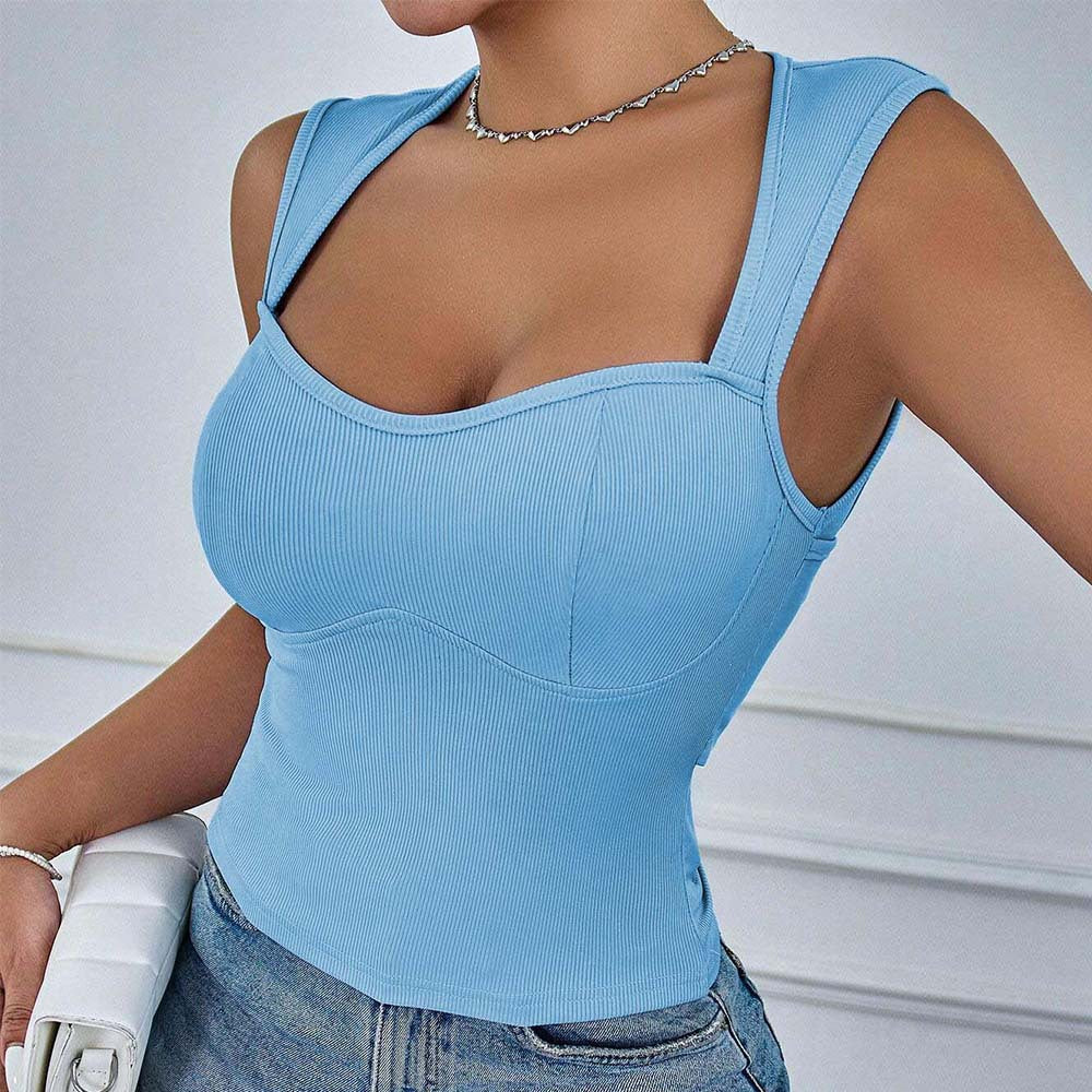 Women's Fashion Slim Fit Backless Top
